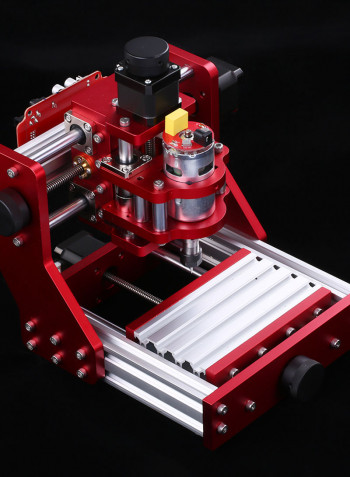 Aluminium Engraving Milling Machine Red 44.00 X 18.00 X 25.00cm