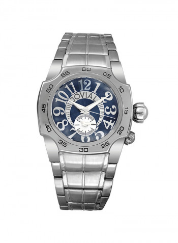Men's Casual Stainless Steel Quartz Analog Wrist Watch 7202 GSMQ 04