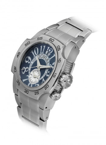 Men's Casual Stainless Steel Quartz Analog Wrist Watch 7202 GSMQ 04