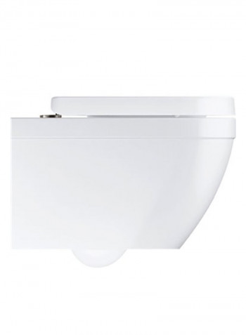 Wall Hung WC Toilet White L 374 x W 540 x H 316millimeter