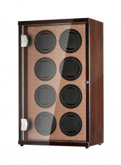 8 Watch Winder Mabuchi Motor And LCD Digital Display