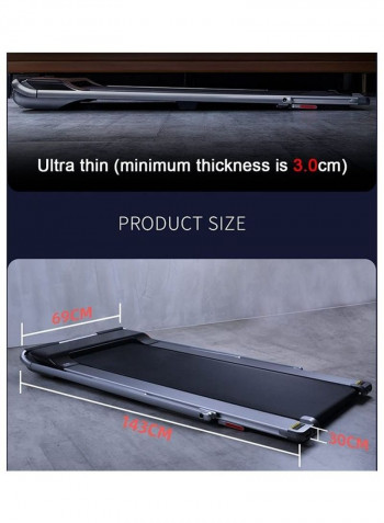 Portable Treadmill Walking Pad 143x69x102cm