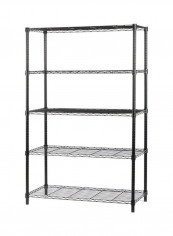 5-Tier Storage Wire Shelves Black reviews 5-Tier Storage Wire Shelves Black