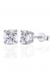 Heart Arrows Cut Moissanite Studs reviews Heart Arrows Cut Moissanite Studs