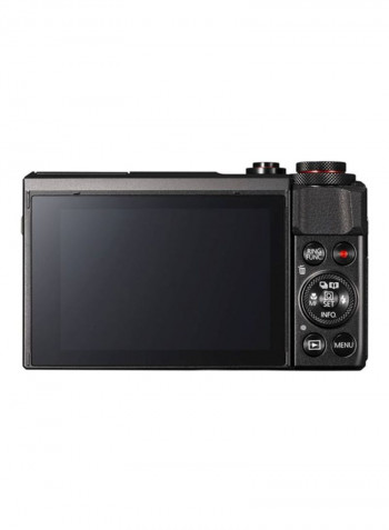 PowerShot G7 X Mark II Point And Shoot Camera 20.1MP 4.2x Zoom With Tilt Touchscreen, Built-In Wi-Fi And NFC Black