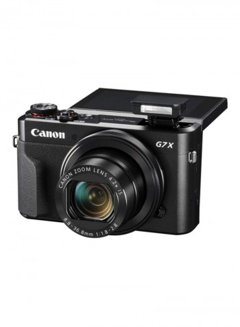 PowerShot G7 X Mark II Point And Shoot Camera 20.1MP 4.2x Zoom With Tilt Touchscreen, Built-In Wi-Fi And NFC Black