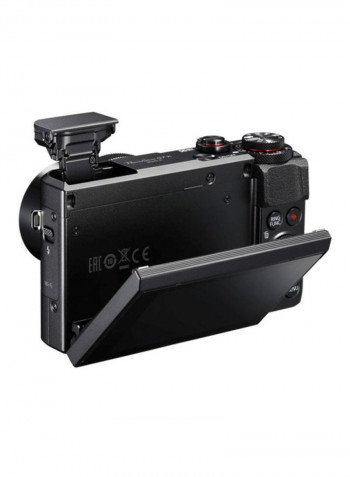 PowerShot G7 X Mark II Point And Shoot Camera 20.1MP 4.2x Zoom With Tilt Touchscreen, Built-In Wi-Fi And NFC Black