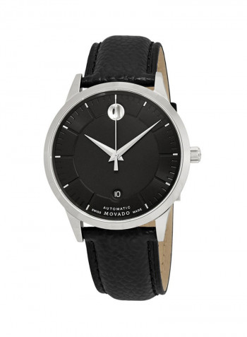 Men's 1881 Black Dial 39.5mm Swiss Automatic Watch 0607019