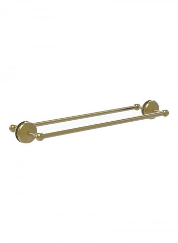 Monte Carlo Collection Back Shower Door Towel Bar Satin Brass 24inch