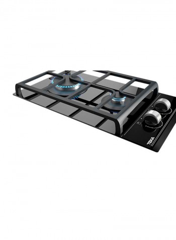 Gzc 32300 Gas On Glass Hob With Exactflame Function In 30 Cm Of Butane Gas 112570015 Black