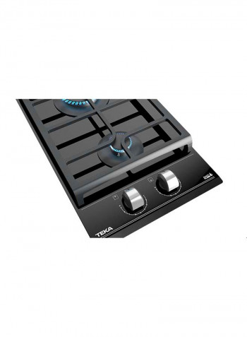 Gzc 32300 Gas On Glass Hob With Exactflame Function In 30 Cm Of Butane Gas 112570015 Black