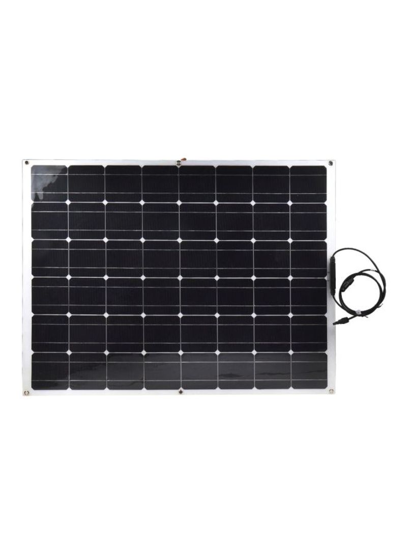 Flexible Solar Panel Module Black 107x80x0.25centimeter