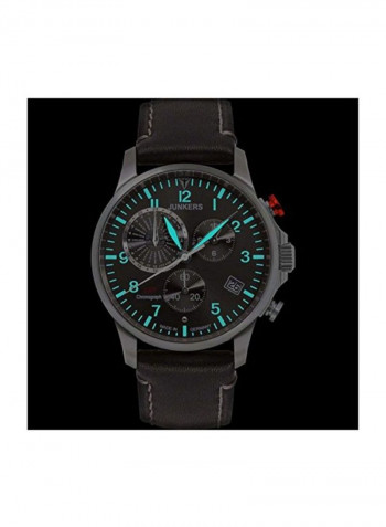 Men's World Timer Water Resistant Chronograph Watch 6892-2