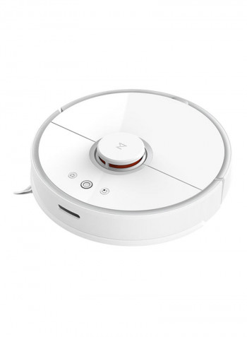 Automatic Sweeper Robot Dust Vacuum Cleaner White