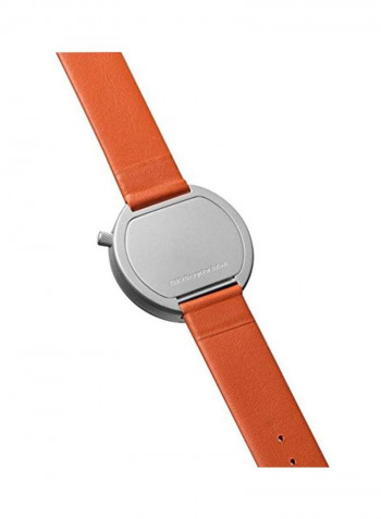 Men's Leather Analog Watch O03