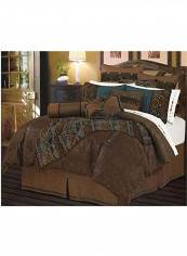 5-Piece Del Rio Comforter Set Cotton Brown Queen reviews 5-Piece Del Rio Comforter Set Cotton Brown Queen