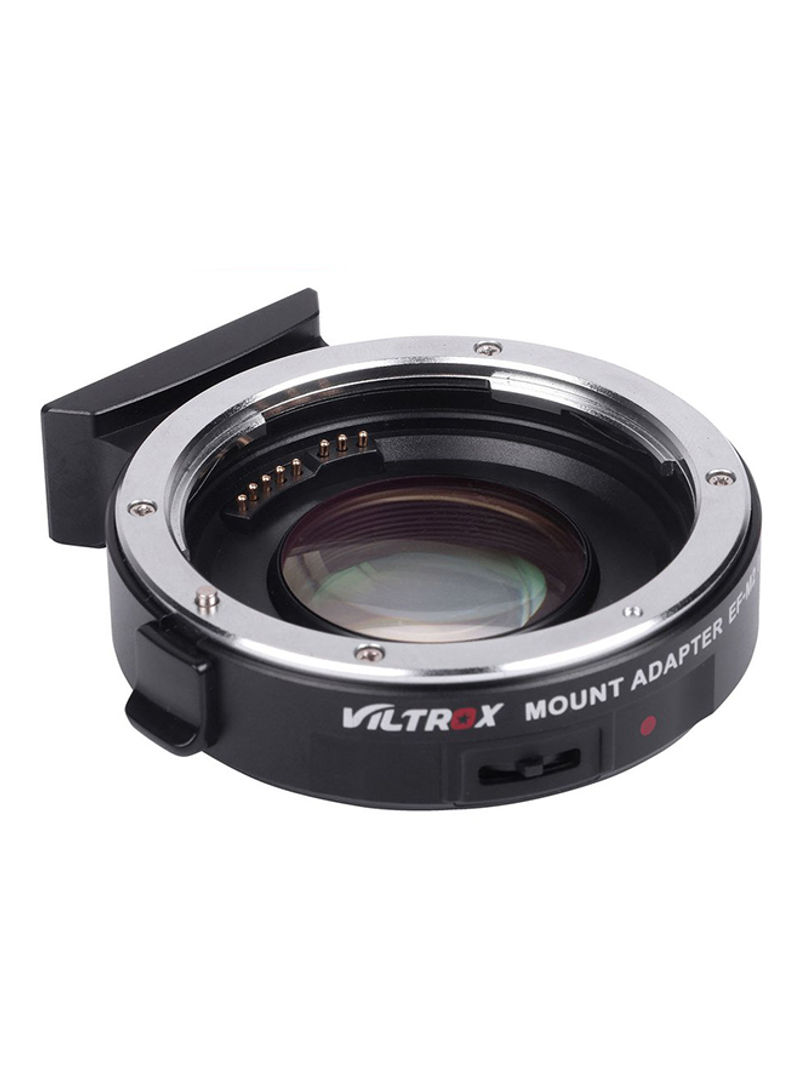 Viltrox EF-M2 Auto Focus Lens Mount Adapter Ring For Panasonic GH5 Black