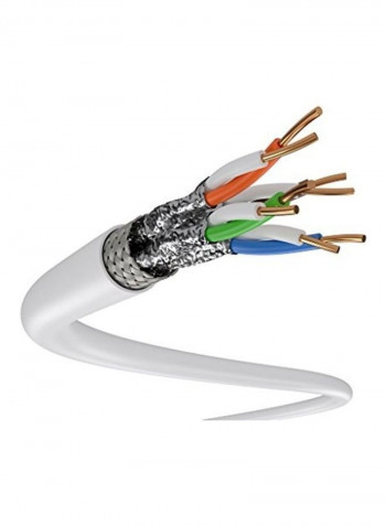Fluke Tested Ethernet Wire 300meter White
