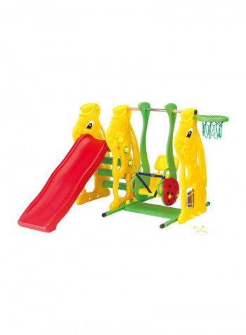 Rabbit Side With Ladybug Swing