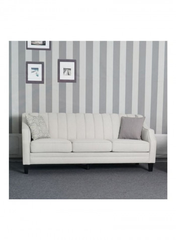 Freida Sofa With Two Cushions Grey