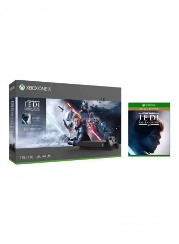 Xbox One X Console 1TB With Star Wars Jedi Fallen Order Bundle