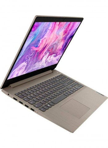 IdeaPad 3 Laptop With 15-Inch Display, Core i3 Processer/10th Gen/Windows 10/8GB RAM/256GB SSD/Intel UHD Graphics ALMOND Brown