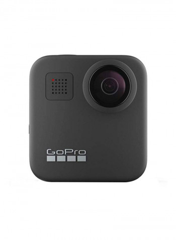 MAX - Waterproof 360 + Camera With Touch Screen Spherical 5.6K30 HD Video 16.6MP 360 Photos 1080p Live Streaming Stabilization