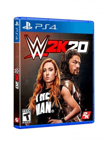 PlayStation 4 Slim 500GB Console With 2 Dualshock Controllers And 3 Games (FIFA 20 + NFS Heat + WWE 2K20)