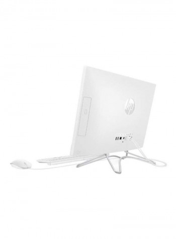 200 G3 All-In-One Desktop With 21.5-Inch Display, Core i3 Processor/4GB RAM/1TB HDD/Intel UHD Graphics 620 White