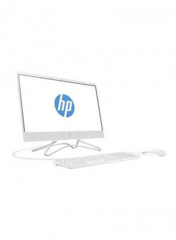 200 G3 All-In-One Desktop With 21.5-Inch Display, Core i3 Processor/4GB RAM/1TB HDD/Intel UHD Graphics 620 White