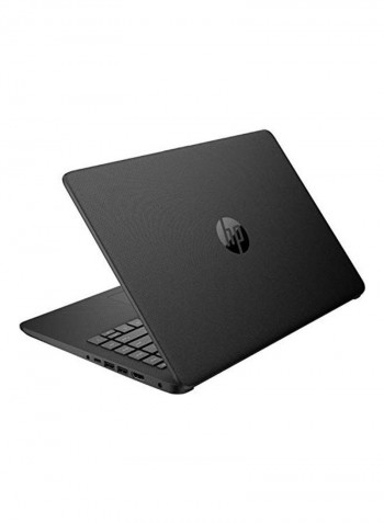 14-Fq0013dx Laptop With 14-Inch Display, AMD Athlon Processer/4GB RAM/128GB SSD/Intel UHD Graphics Jet Black