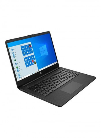14-Fq0013dx Laptop With 14-Inch Display, AMD Athlon Processer/4GB RAM/128GB SSD/Intel UHD Graphics Jet Black