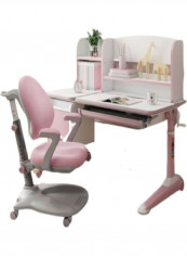 Kid Table With Large Space Drawer And Chair Set Pink 106 X 64 X 130cm
