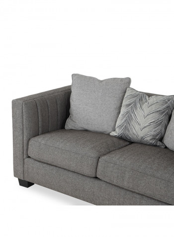 Stanley 2-Seater Sofa Grey 166x98x95cm