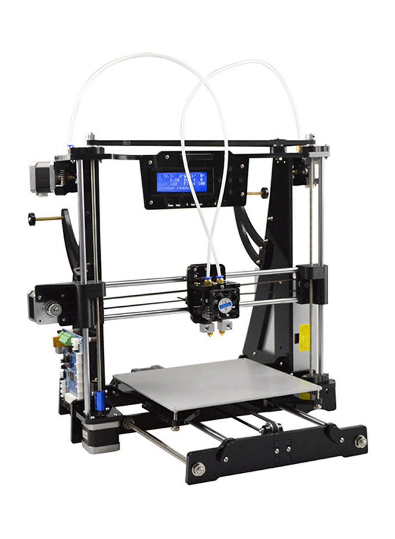 P802CR2 RepRap i3 3D Printer DIY Kit With LCD Display HeatBed 220 x 220 x 220millimeter Black
