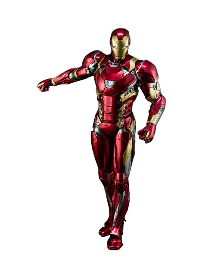 1/9 Diecast Civil War Iron Man Mk Xlvi Action Figure 24cm
