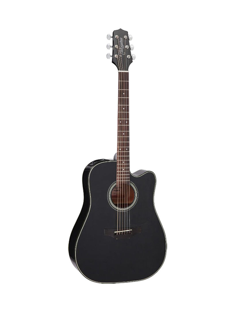 GD15CE-BK Dreadnought Style Semi Acoustic Guitar