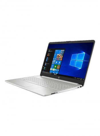 15-DY2035MS Touchscreen Laptop With 15.6-Inch HD Display, Core i3-1115G4 Processer/8GB RAM/128GB SSD/Intel UHD Graphics Natural Silver