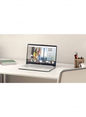 15-DY2035MS Touchscreen Laptop With 15.6-Inch HD Display, Core i3-1115G4 Processer/8GB RAM/128GB SSD/Intel UHD Graphics Natural Silver