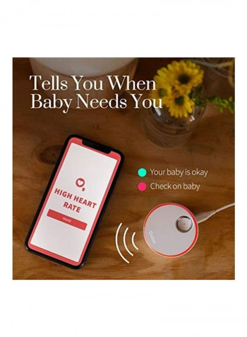 Baby Smart Sock Monitor with Oxygen and Heart Rate