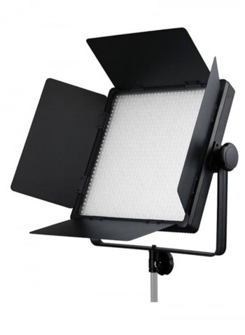 7-Piece Dimmable LED Video Photography Light Set Black/Blue/White