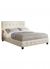 Alexis Blind Tufted Bed Without Mattress Cream 200 x 200centimeter