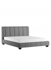Olson Modern Platform Bed Without Mattress Grey 180 x 200centimeter