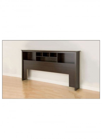 Book Case Classic Frame Bed Brown 180 x 200centimeter