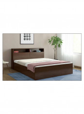 Storage Bed Without Mattress Walnut
