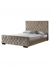 Arya Bed Frame Without Mattress Brown 160 x 200centimeter