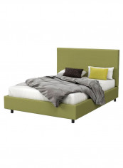 Upholstered Bed Without Mattress Green 200 x 200centimeter