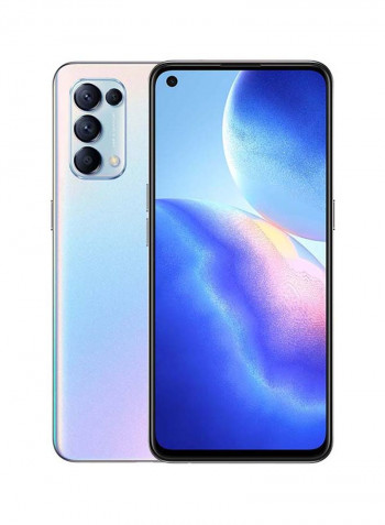 Reno 5 Dual SIM Galactic Silver 8GB RAM 128GB 5G - Middle East Version