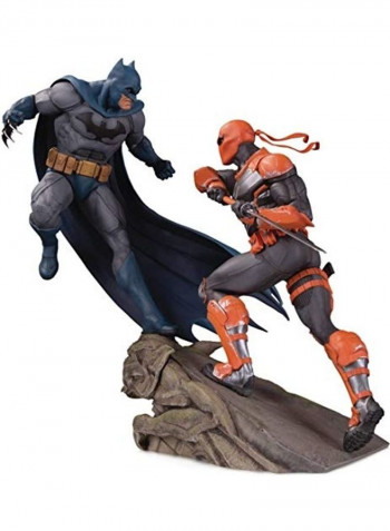 Batman Vs Deathstroke Battle Statue