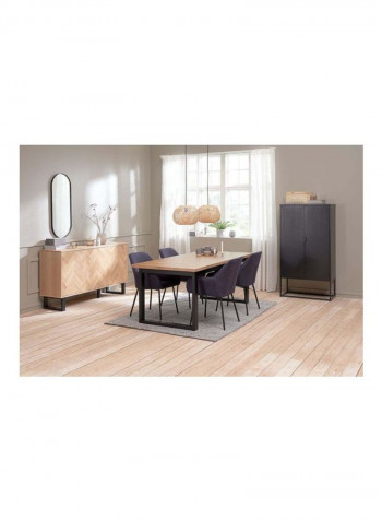 Agerskov Sideboard Oak/Black